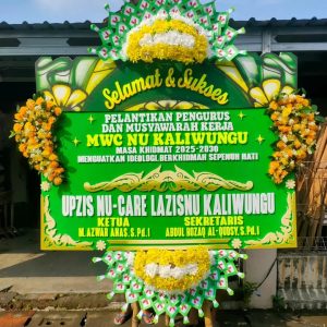 Karangan bunga selamat & sukses