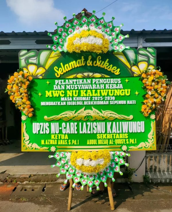 Karangan bunga selamat & sukses