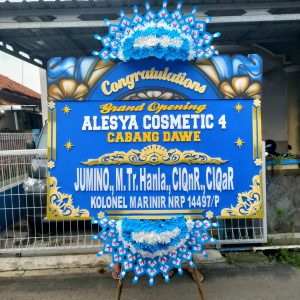 Bunga ucapan pembukaan toko/gedung